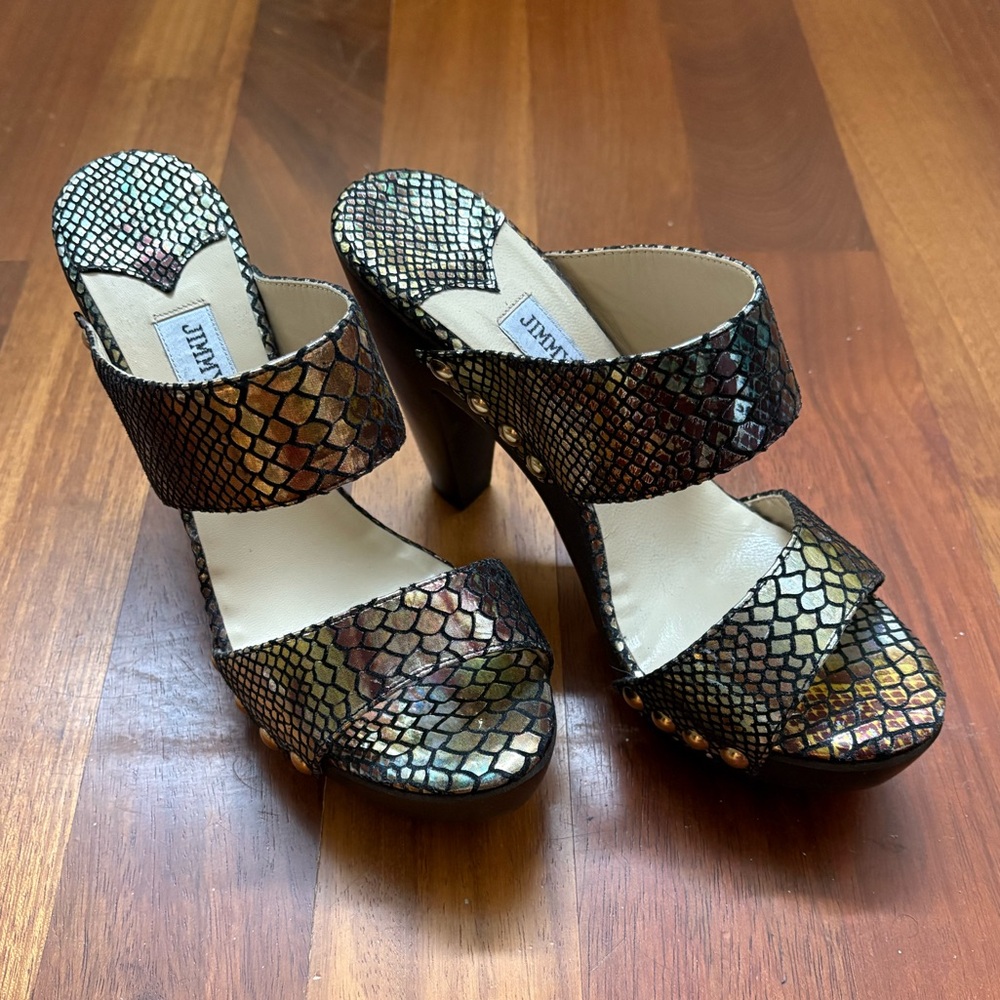 Jimmy Choo platform sandals